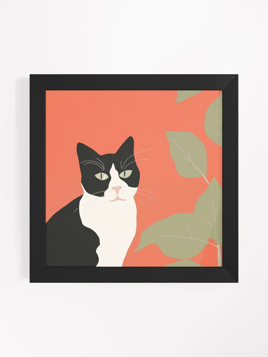 Whiskered Wonder Framed Matte Poster product image (12)