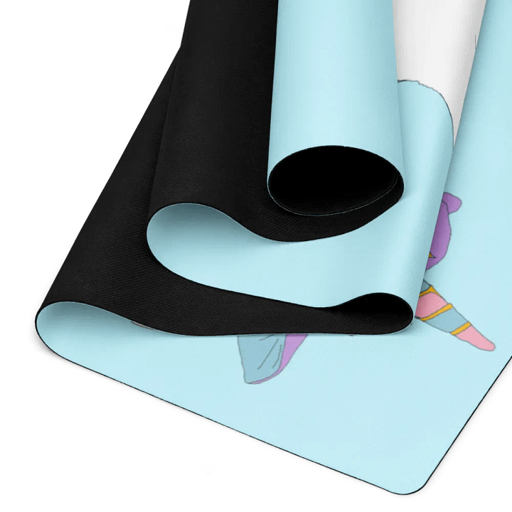Pocky's Unicorn Onesie Daki Yoga Mat product image (2)