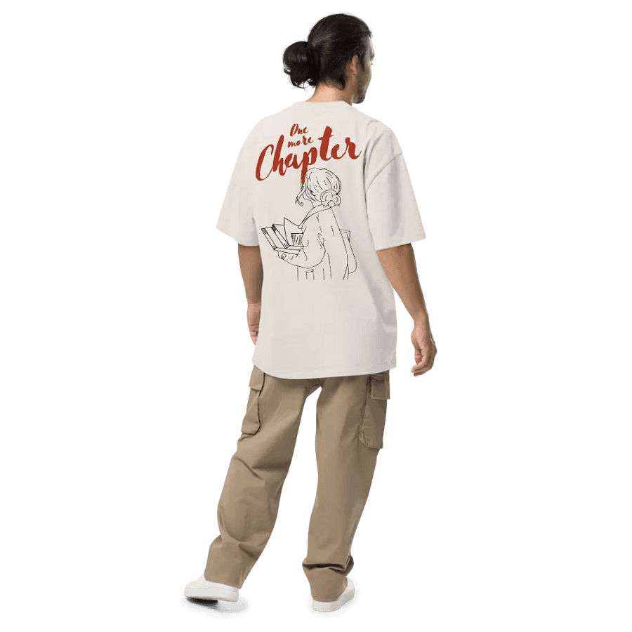 The 'One More Chapter' Oversized T-Shirt product image (5)