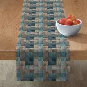 Seamless Pattern - Blue, Brown and Green Checker Pattern product image (8)