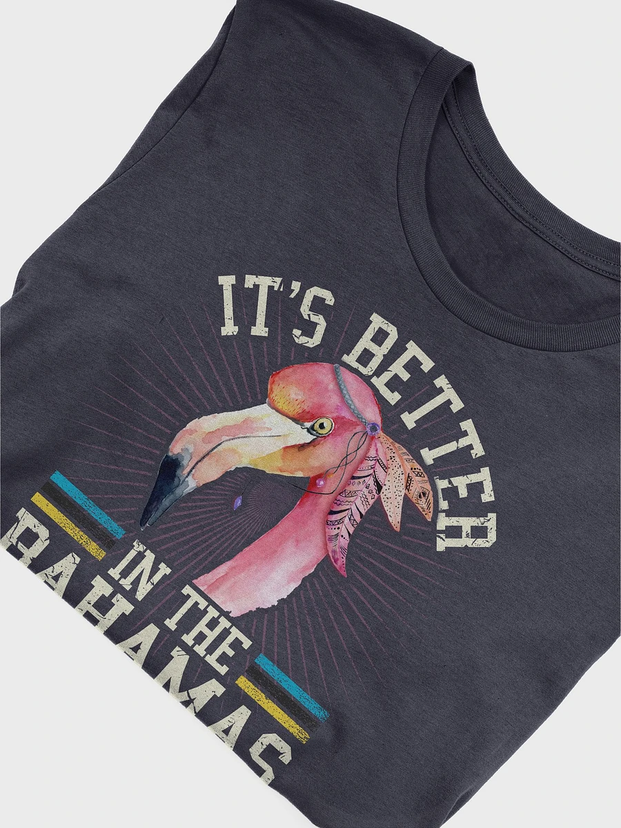 Bahamas Shirt : It's Better In The Bahamas Flamingo product image (5)