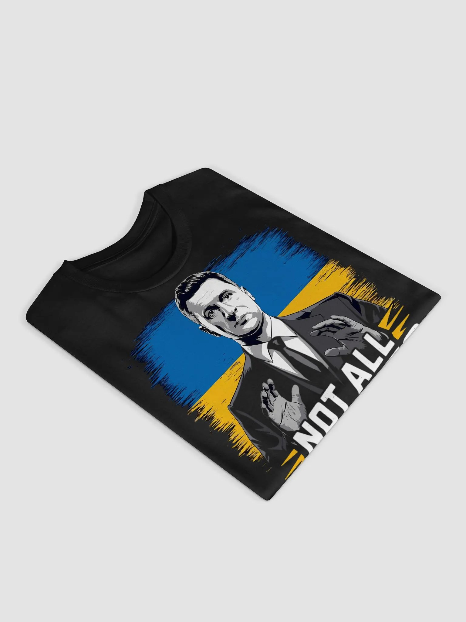 Not All Heroes Wear Capes - Volodymyr Zelensky T-Shirt | Support Ukraine Unisex T-Shirt product image (5)