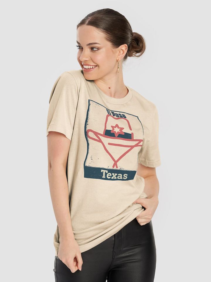 Starry Cowboy Hat El Paso Texas T-Shirt product image (2)