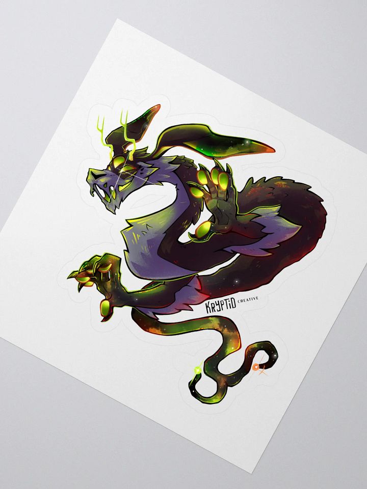 Space Jackalope Sticker product image (2)