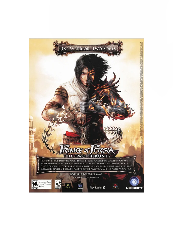 Prince of Persia: The Two Thrones - Promotional Poster/Flyer product image (1)