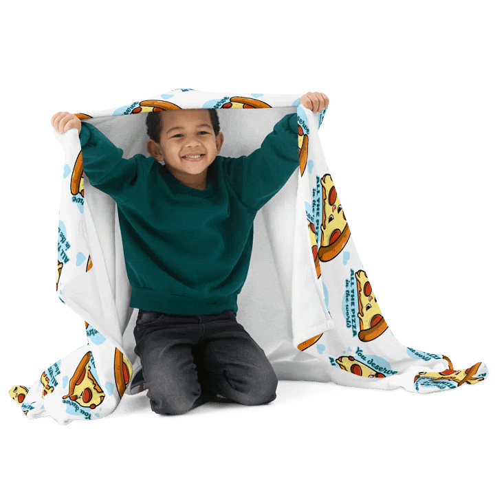 Pizza Fiesta Throw Blanket product image (2)