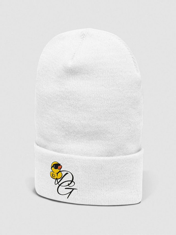 DG Plane Beanie Black Lettering product image (2)