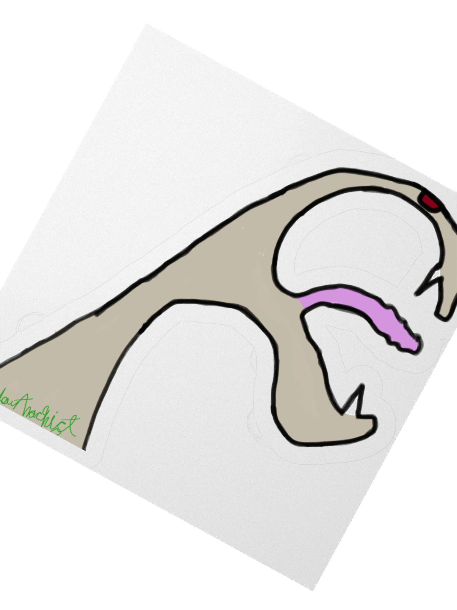The Derp Snake Sticker product image (6)