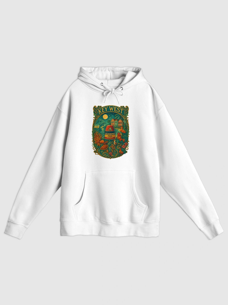 Key West Tropical Hoodie with Southernmost Point Buoy product image (9)