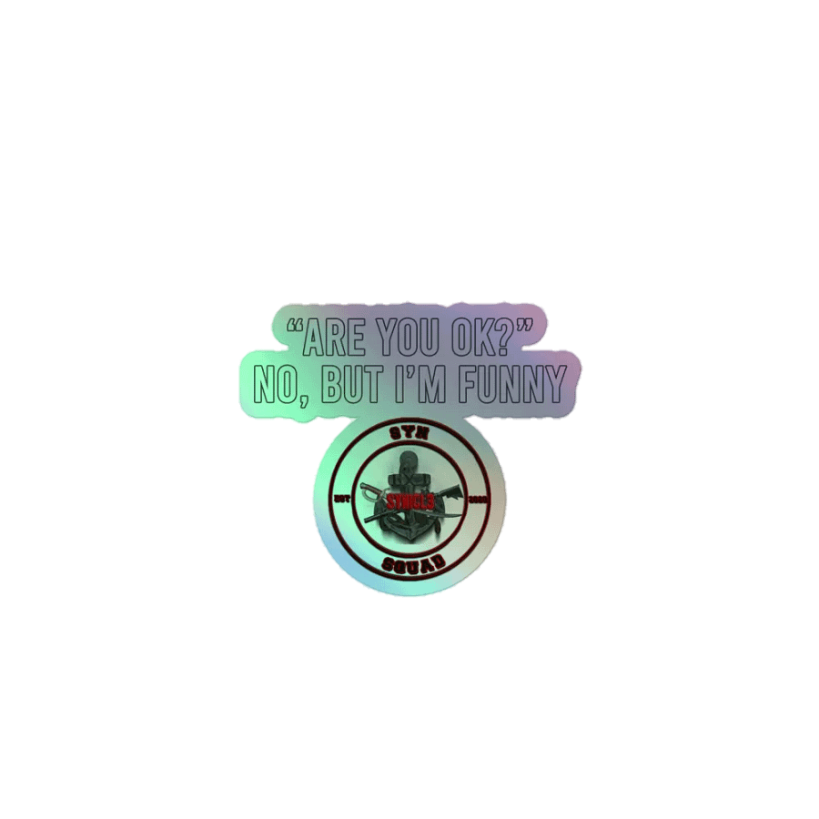 Are You Ok? - Holo Sticker product image (1)