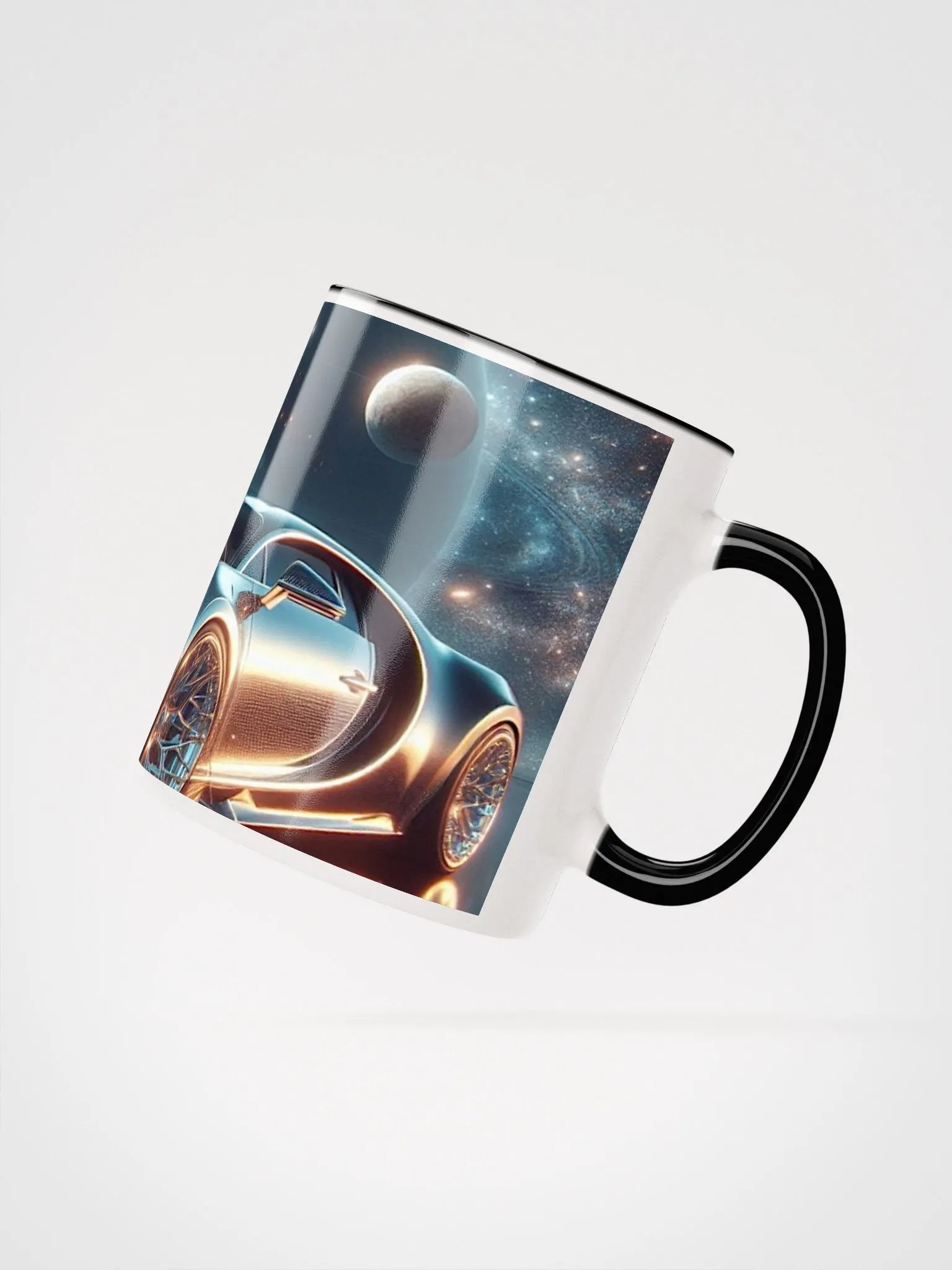 Cosmic Luxury Mug: Bugatti Inspired Design product image (3)