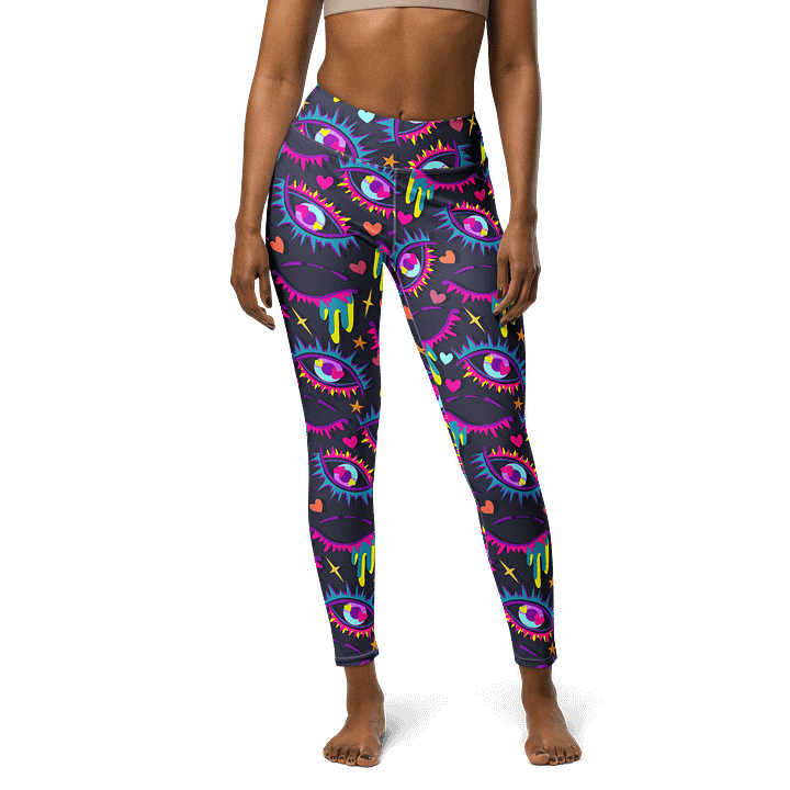 XS-XL Teal Eye Leggings 2.0 product image (1)