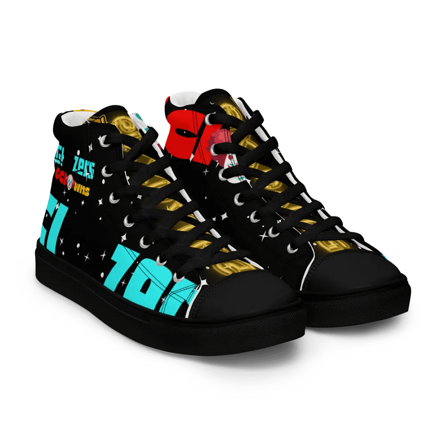 DA6iXXWRLD X 6IXX 1'S DARK SIDERS HIGH TOPS 6GLAZERS & 6CLOWNS product image (12)