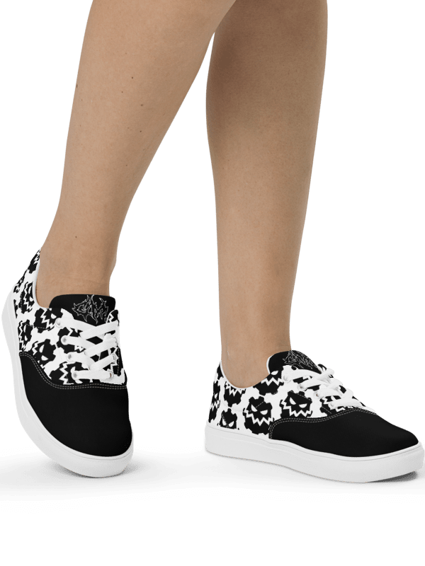 Women's Cog Print Canvas Shoes product image (7)