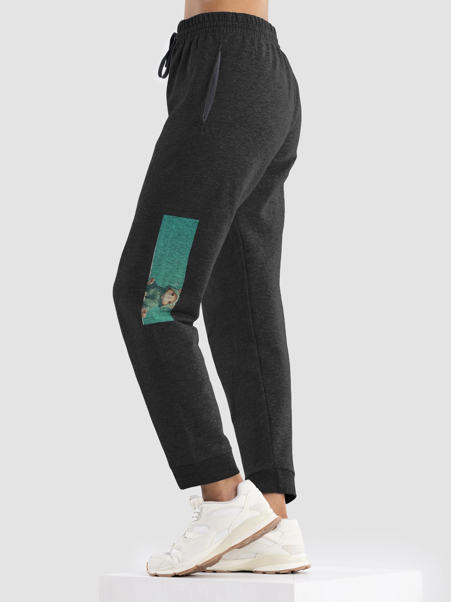 Dino Hooded Cat Unisex Joggers product image (3)