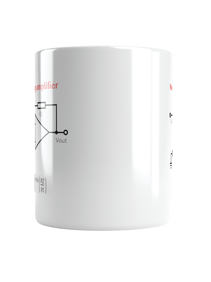 Operational Amplifier (Inverting and non-inverting) Mug product image (5)
