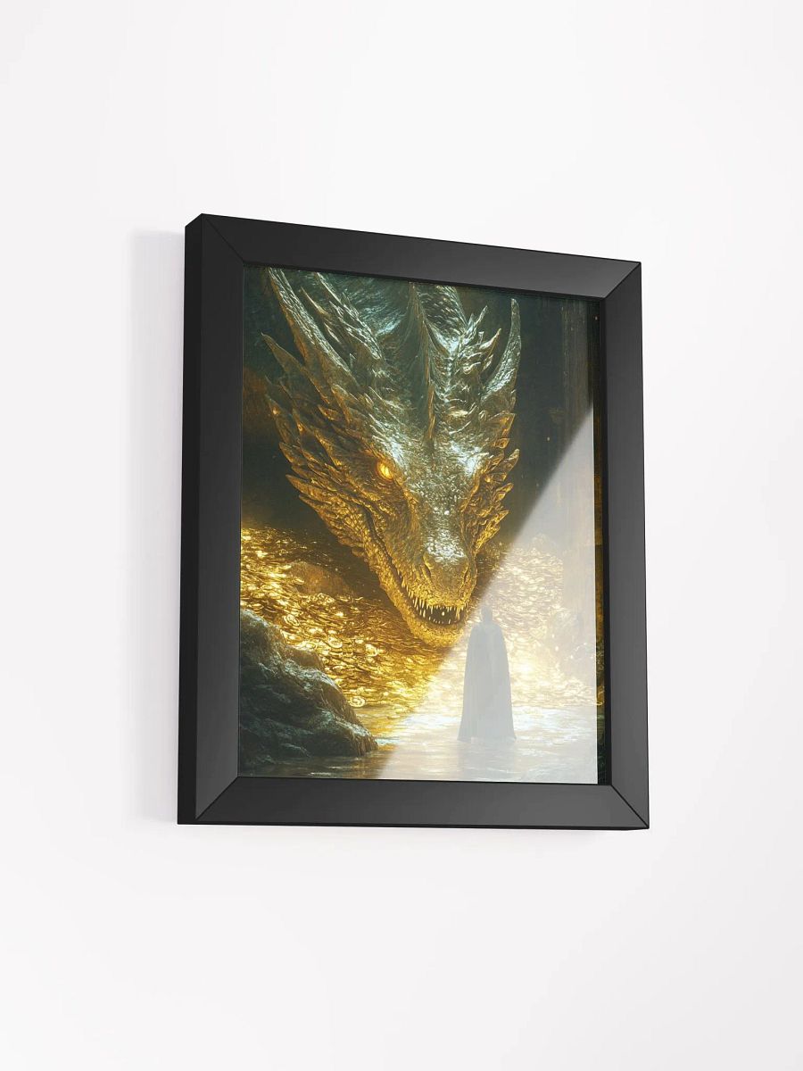 Treasure of the Fire Drake - Framed High-Quality Matte Poster product image (30)