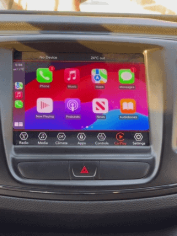 Chrysler 200 Apple Carplay android Auto, Display kit. product image (1)