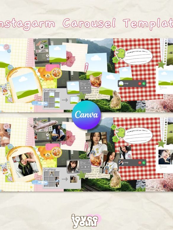 Canva Carousel Template product image (2)