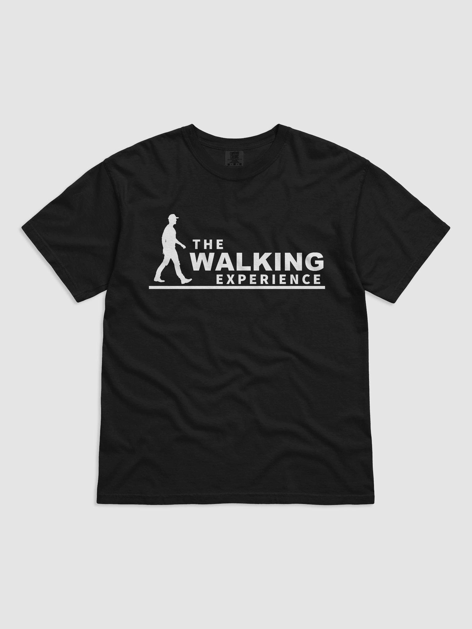 The Walking Experience T-Shirt (White Logo) product image (7)