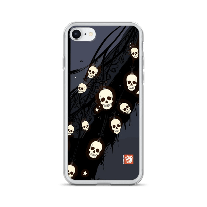 Skull Dark Pattern iPhone® Case product image (24)