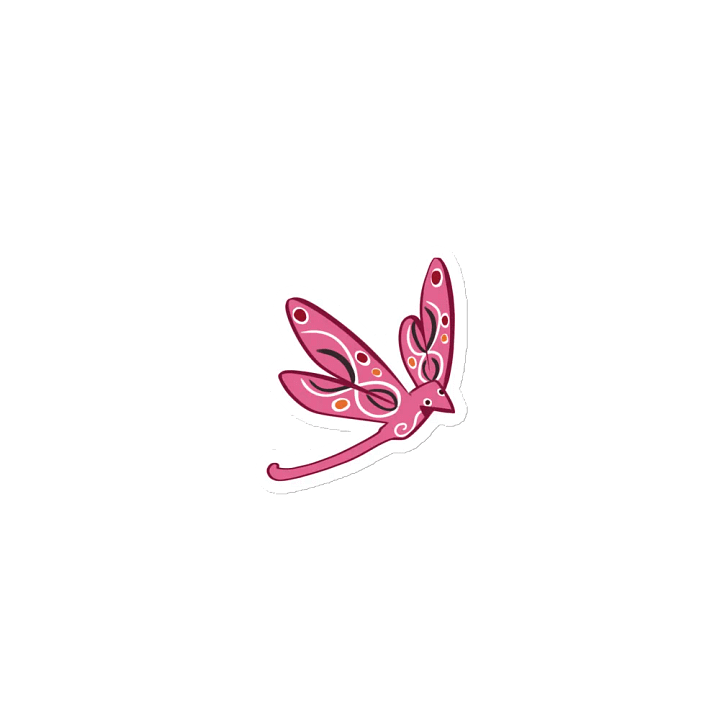 Pink Dragonfly Magnet product image (1)