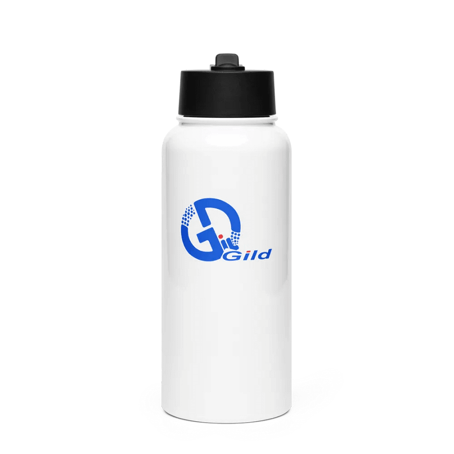 Stainless Steel Water Bottle with a Straw Lid (1) product image (1)