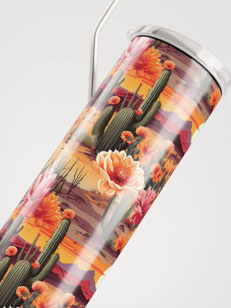 Cactus Sunset 20oz Skinny Tumbler product image (5)