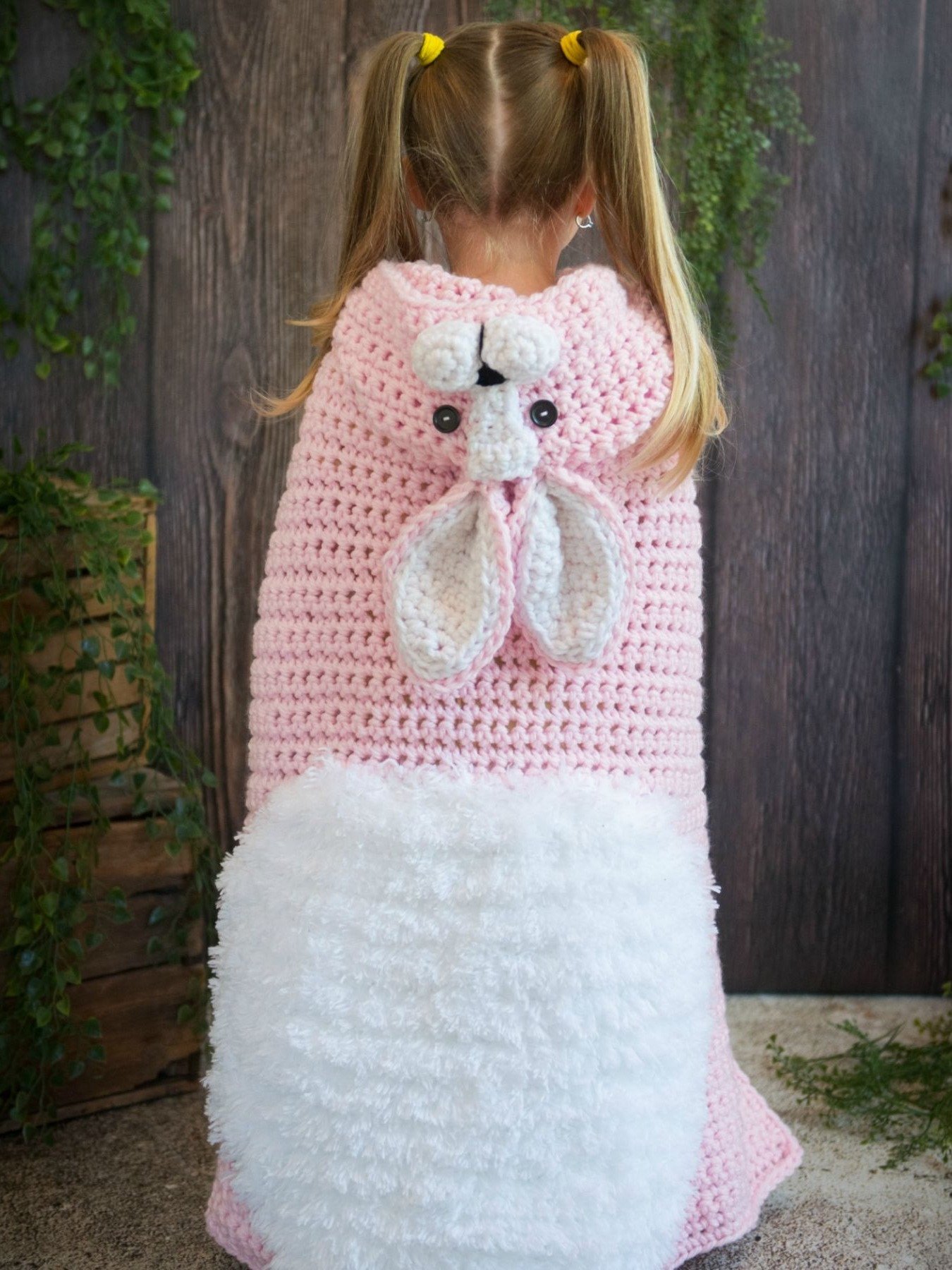 Hooded Rabbit Blanket Crochet Pattern product image (7)