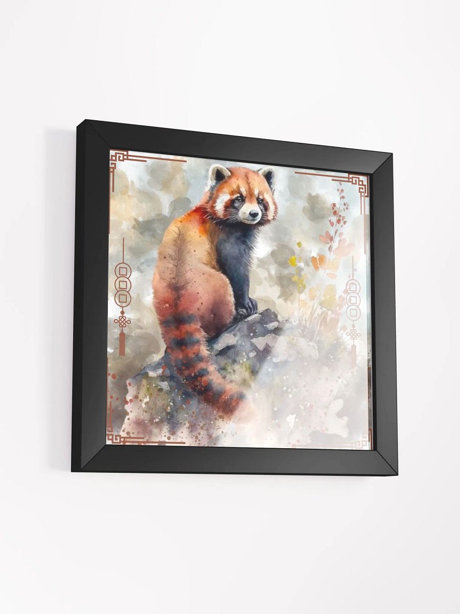 Autumnal Red Panda Watercolor Poster product image (31)