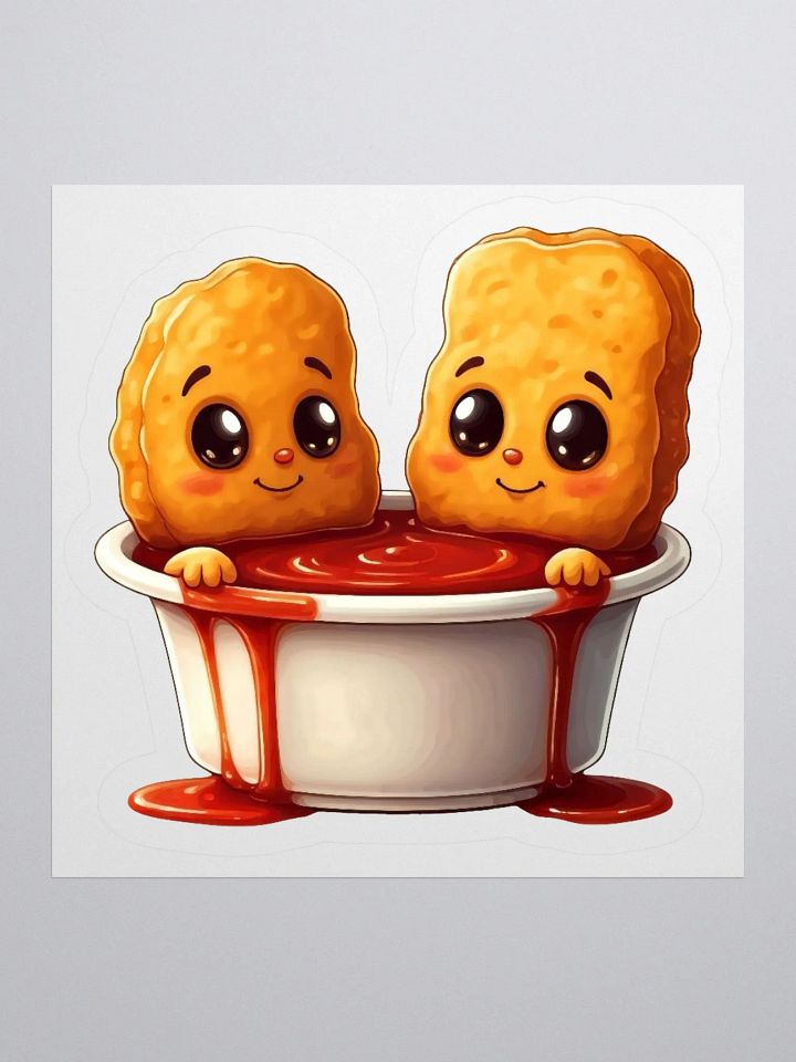 Saucy Chicken Nuggets Sticker product image (2)