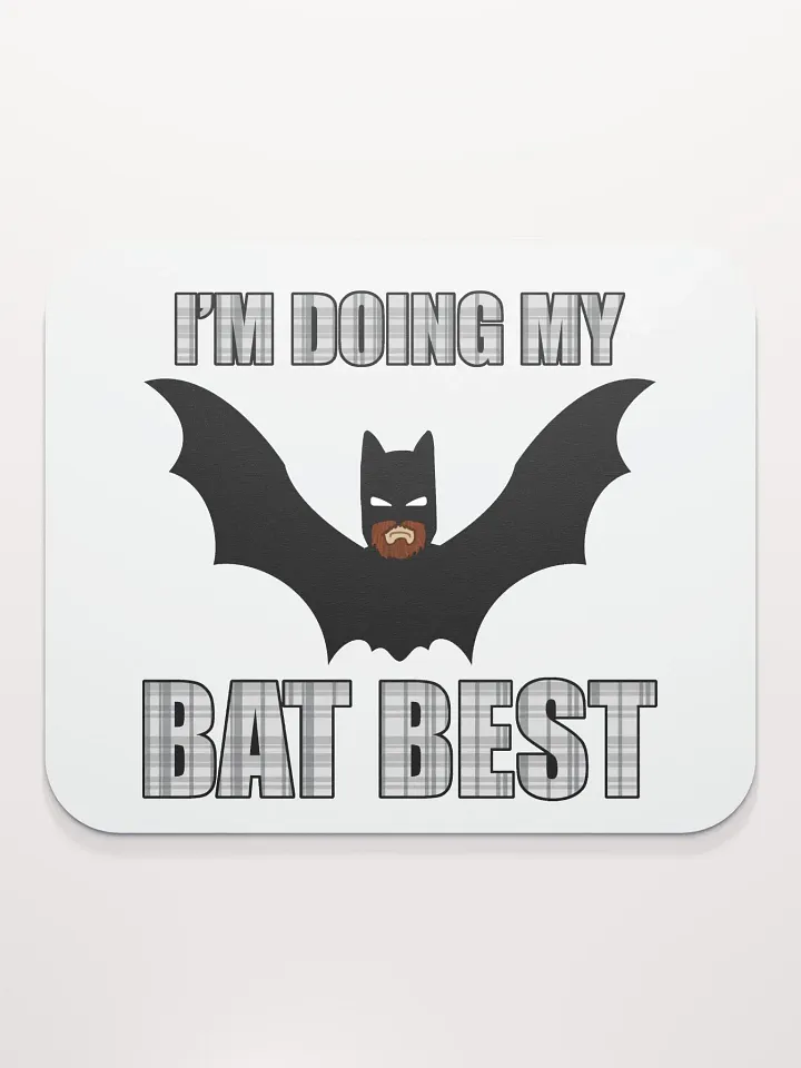 Bat Best Mousepad product image (2)
