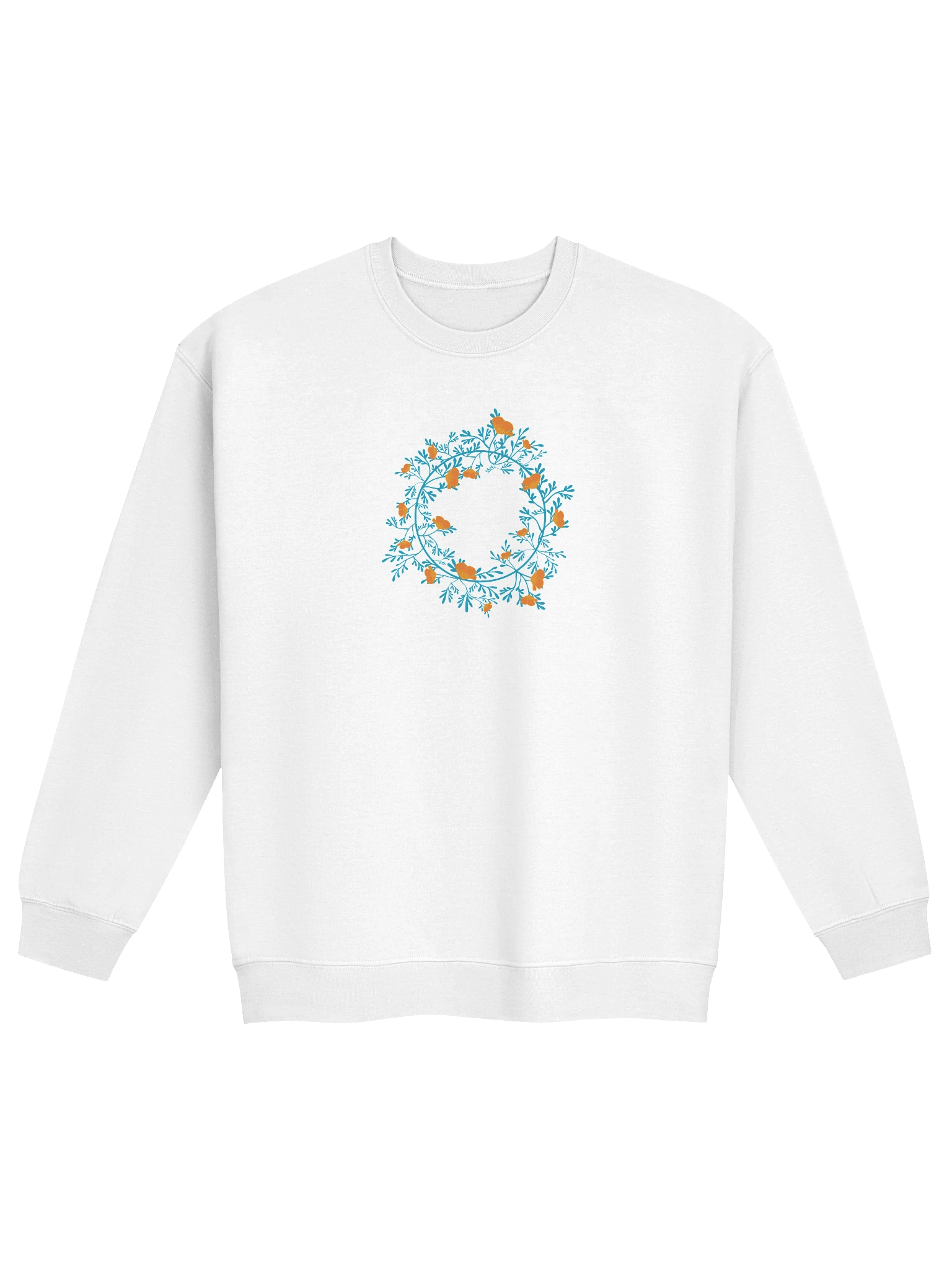 Poppy wreath sweatshirt product image (4)