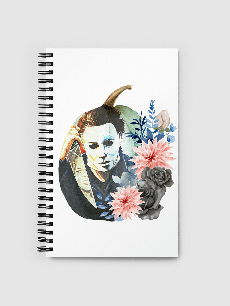 Micheal Myers Spiral Notebook product image (1)