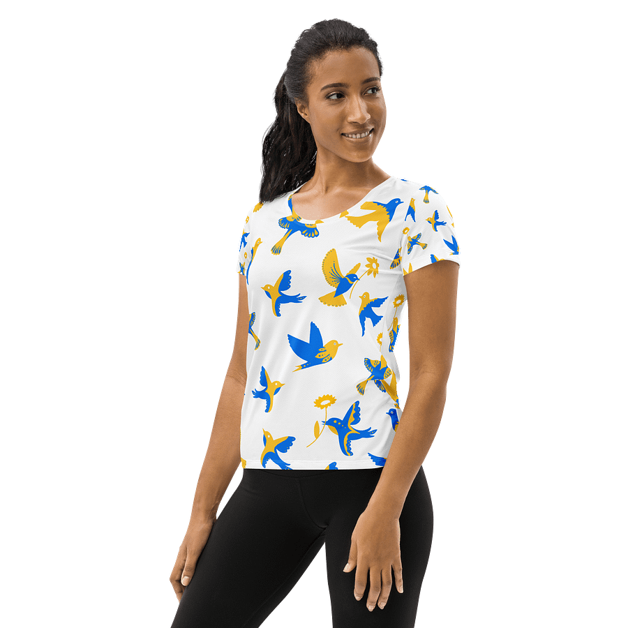 Songbird Symphony Women's Athletic Tee product image (3)