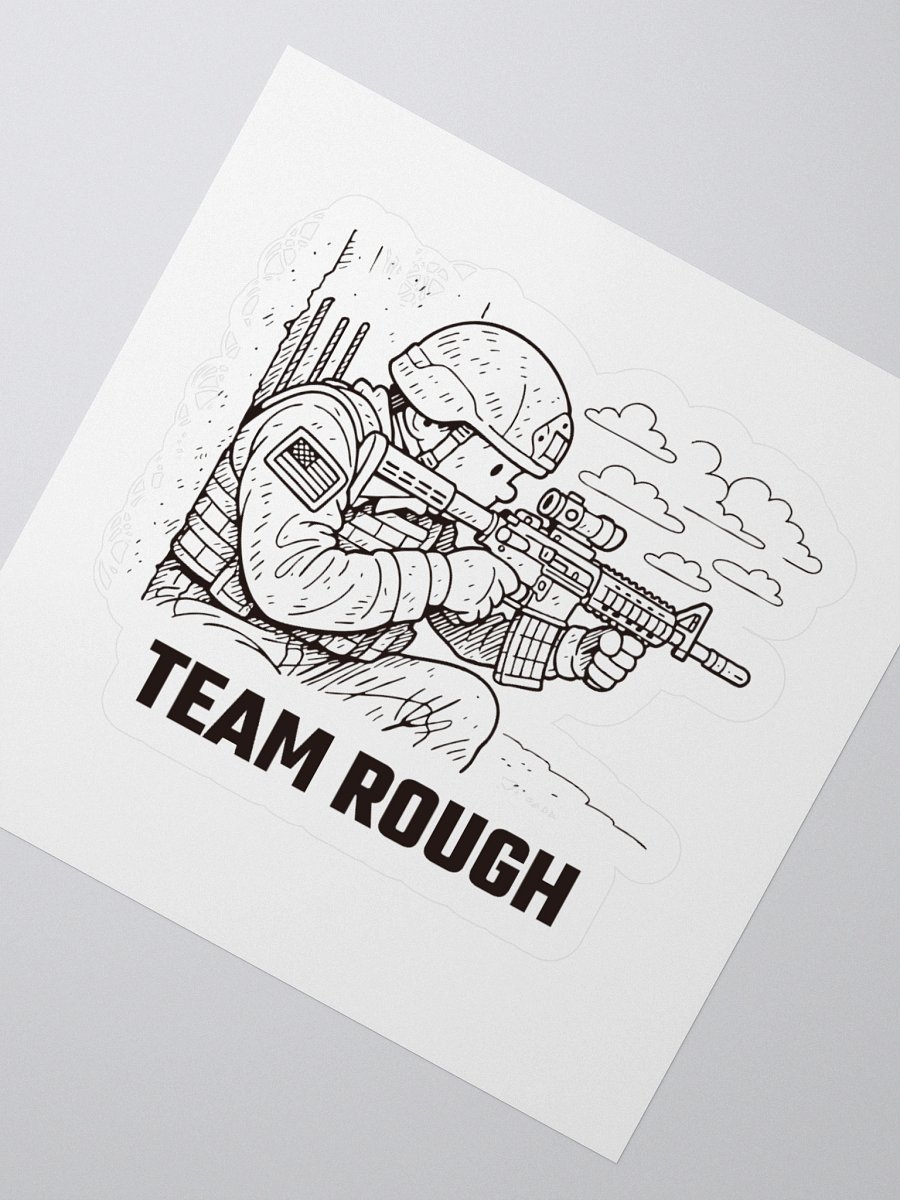 Team Rough – Military-Inspired Bold Graphic Tee | i Roar Concept Design product image (4)