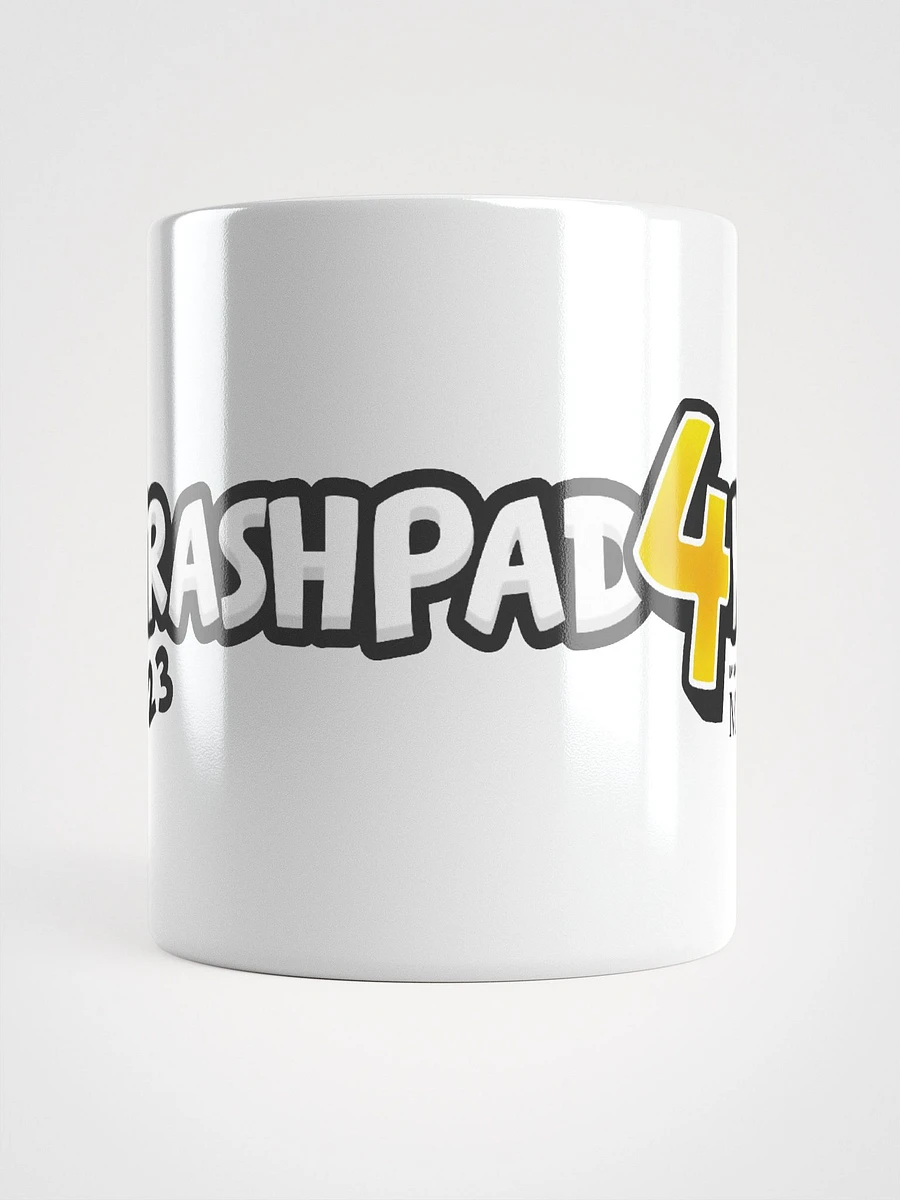 CrashPad4Kids 2023 White Mug product image (5)