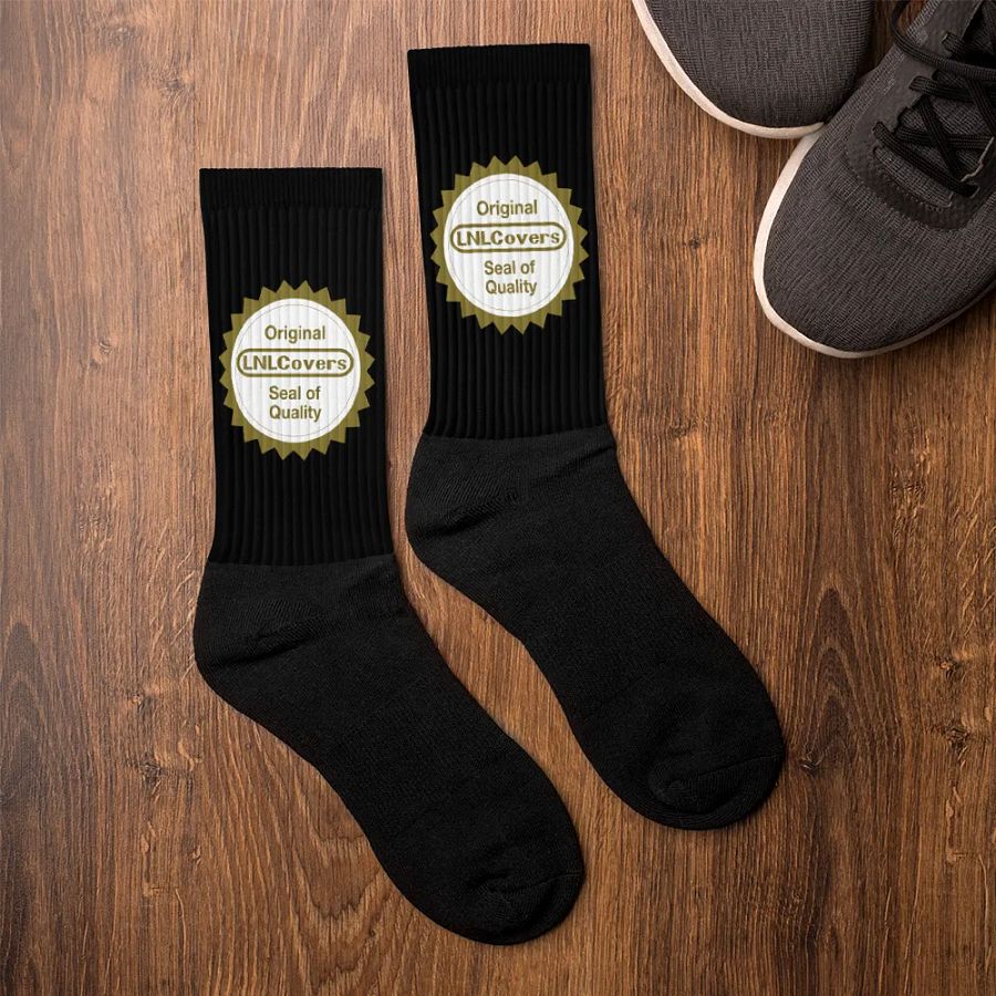 LNLCovers Seal of Quality - Black Socks product image (6)