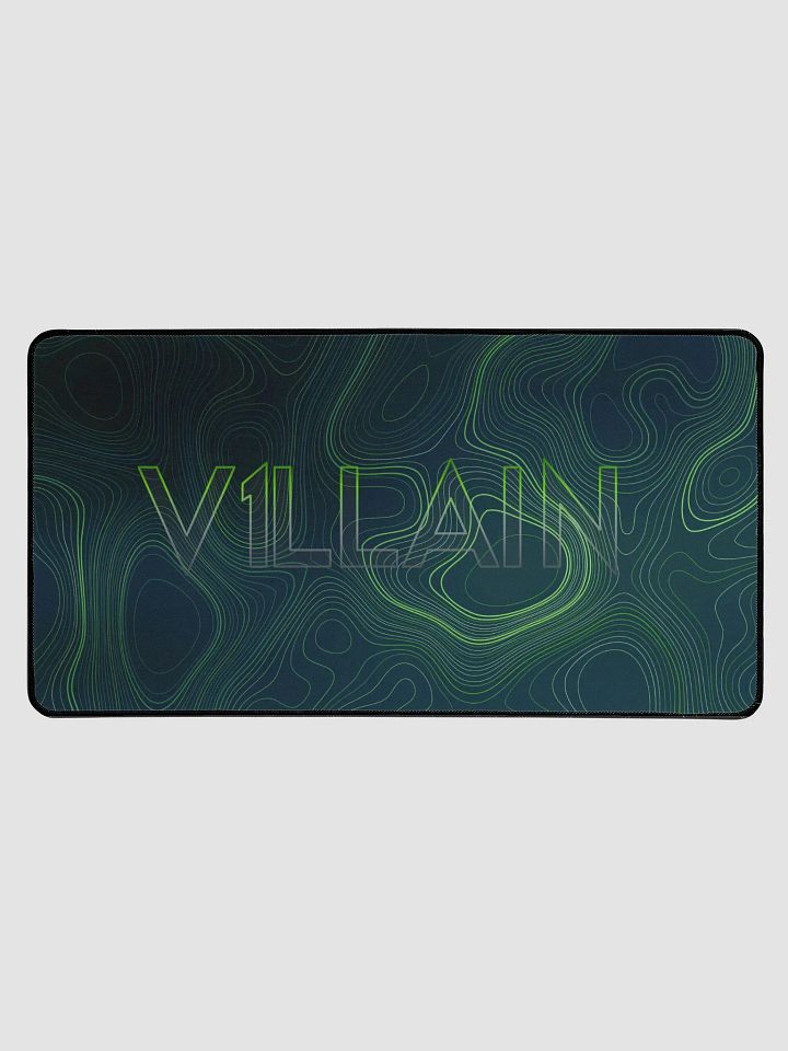 V1LLAIN Topopgrahic Green Mouse Pad product image (1)