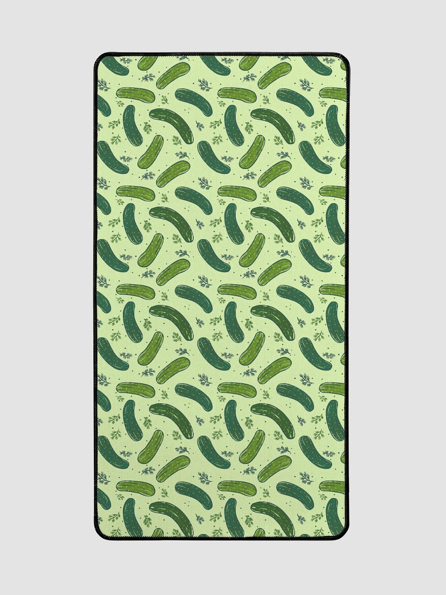 Dill Pickles Patterned Desk Mat product image (2)