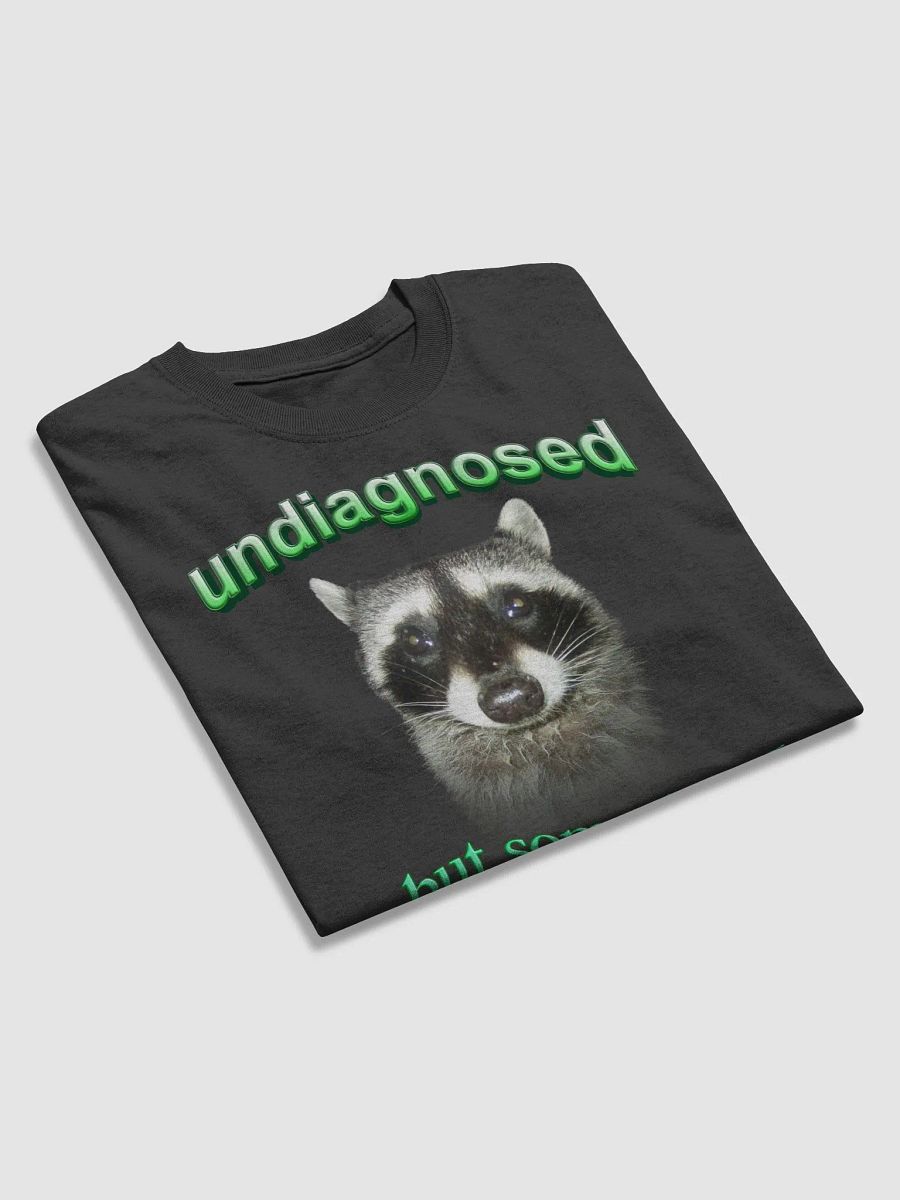 Undiagnosed but something ain't right - Raccoon T-shirt product image (3)
