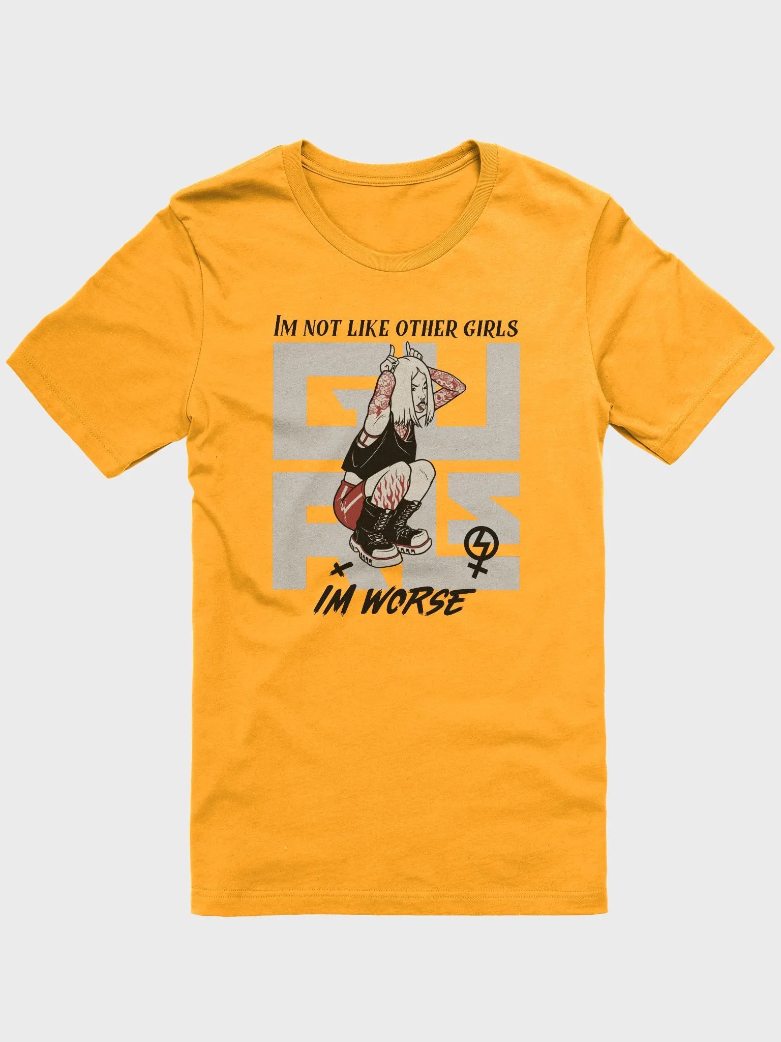 Im Not Like Other Girls Womans Tee-Punk Paula product image (1)