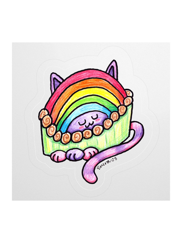 Rainbow Pie Sticker product image (1)