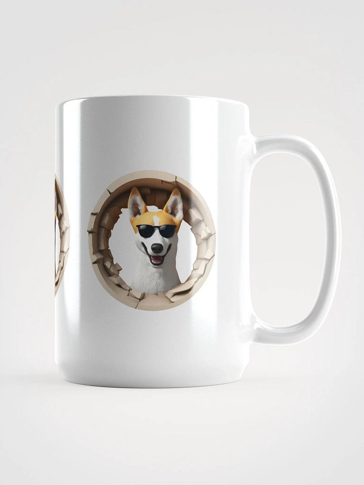 Shades of Cool: Canaan Dog's Funky Entrance - Your Wall, Their Style! product image (1)