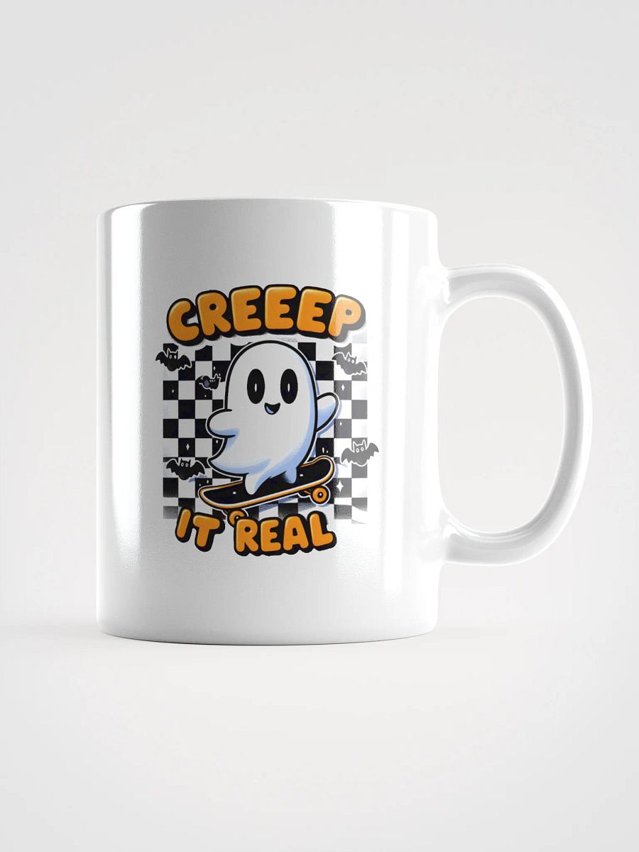 Creep it Real Skateboard Ghost Coffee Mug product image (2)