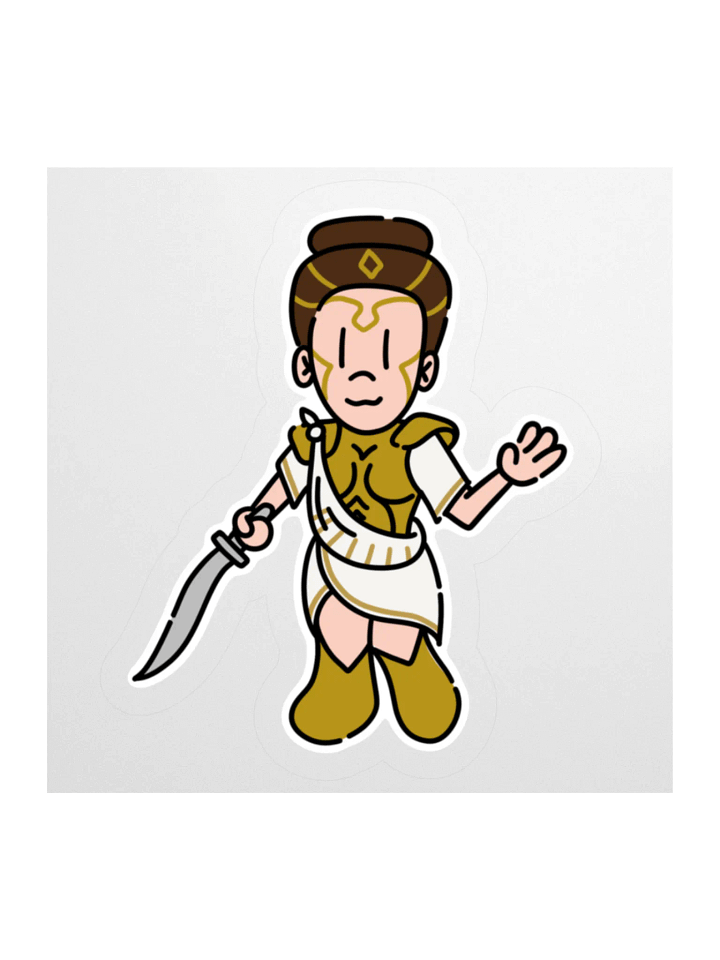 God of War - Athena Sticker product image (1)