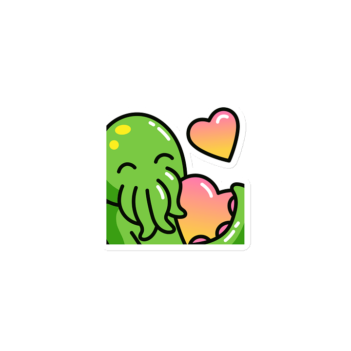Cthulhu Heart Emote Magnet product image (1)