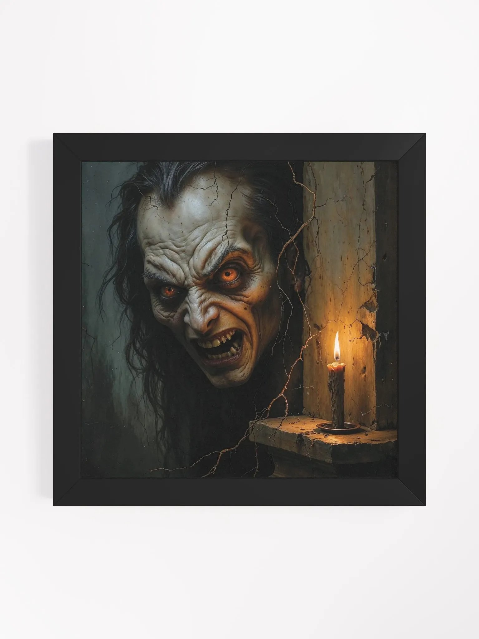 Peering Into Darkness Framed Print product image (7)