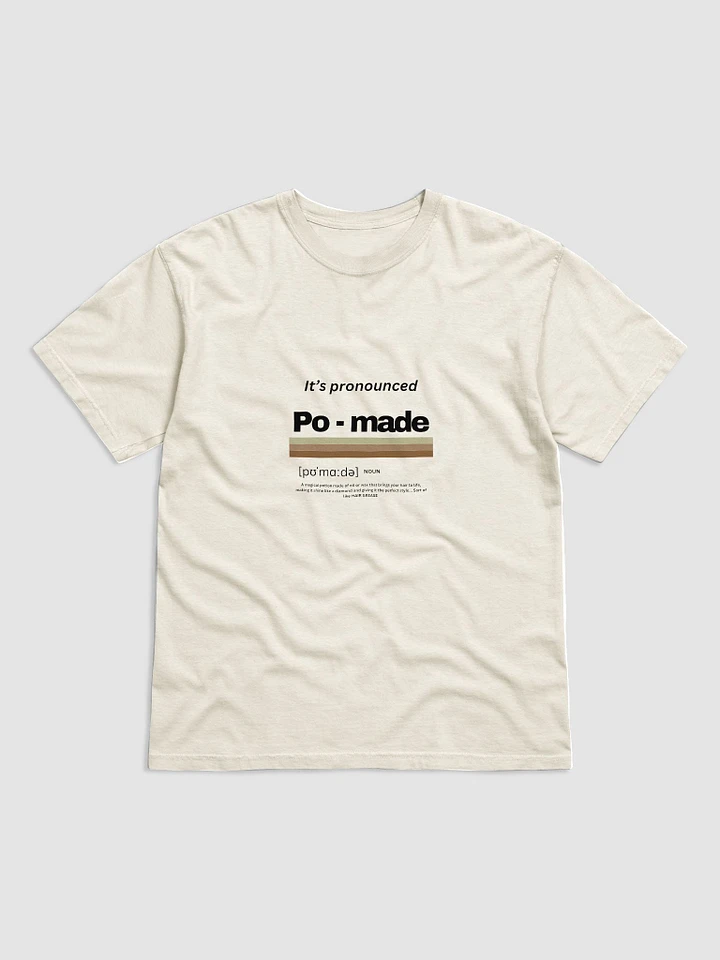 Po-Made Tee (Black font) product image (2)