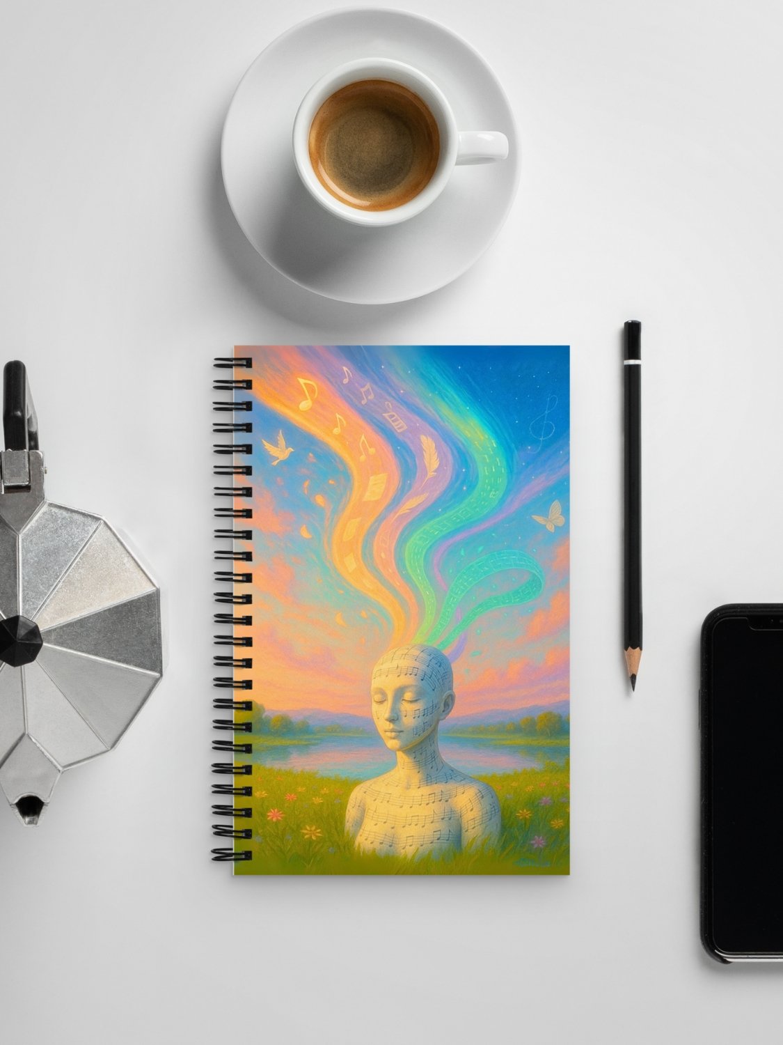 Radiant Reverie - Spiral Journal Notebook product image (2)